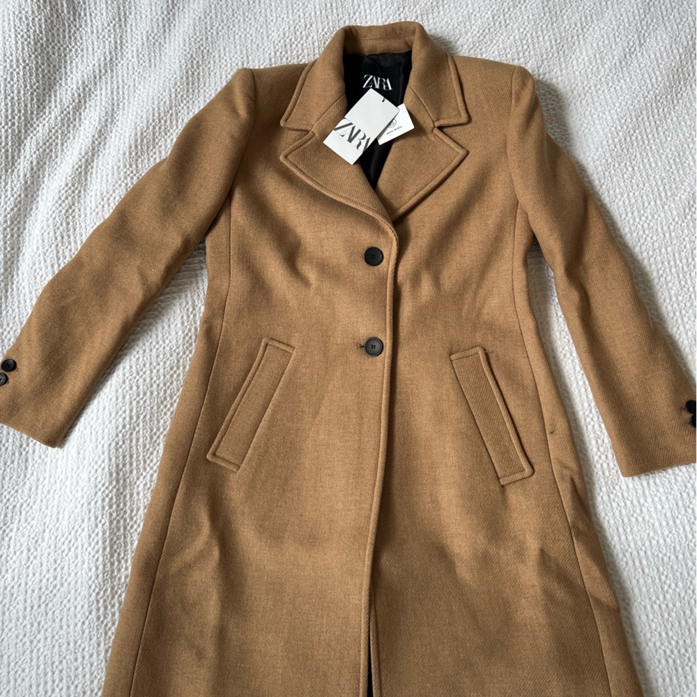 Zara Women’s Coat in Camel